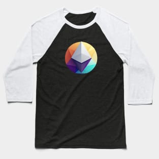 Ethereum to the moon Baseball T-Shirt